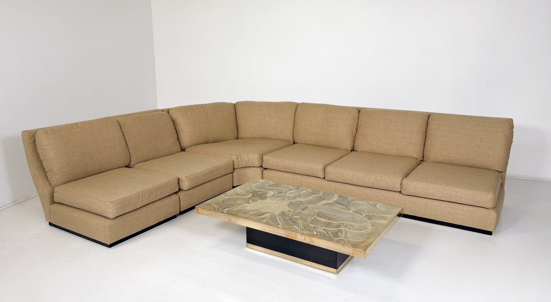 Sofa by Willy Rizzo for Mario Sabot, Italy, 1970s