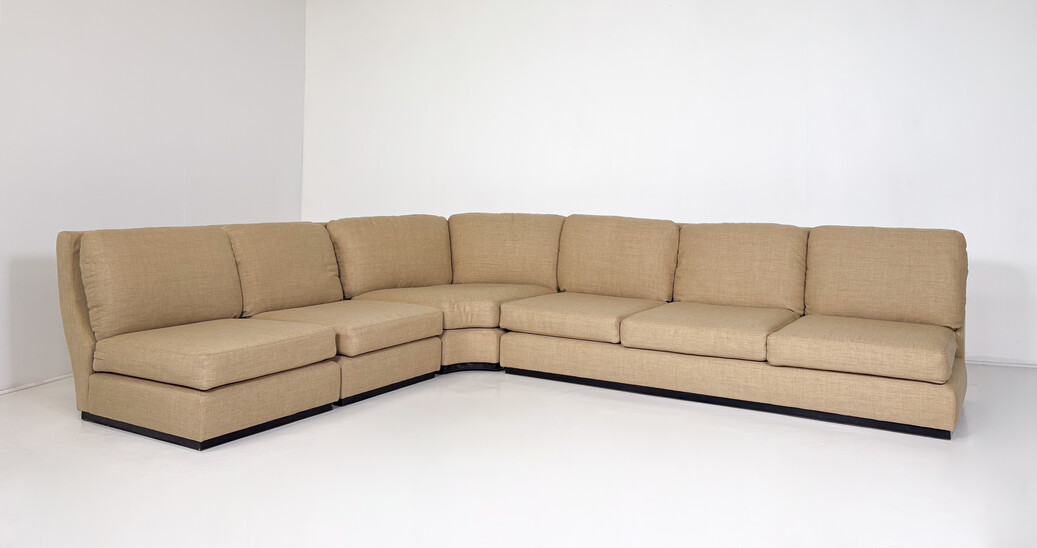 Sofa by Willy Rizzo for Mario Sabot, Italy, 1970s