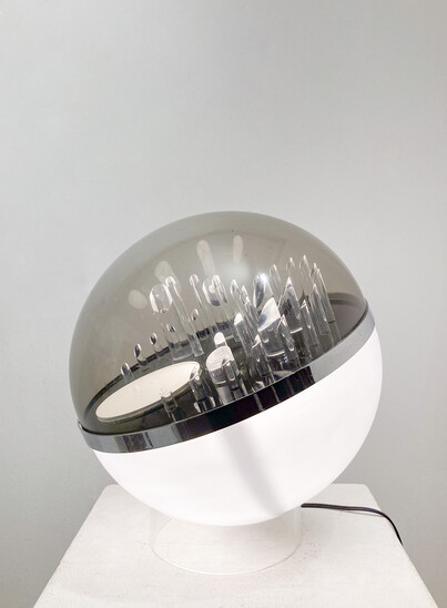 Spage Age Table Lamp by Gaetano Missaglia, 1970s, Italy