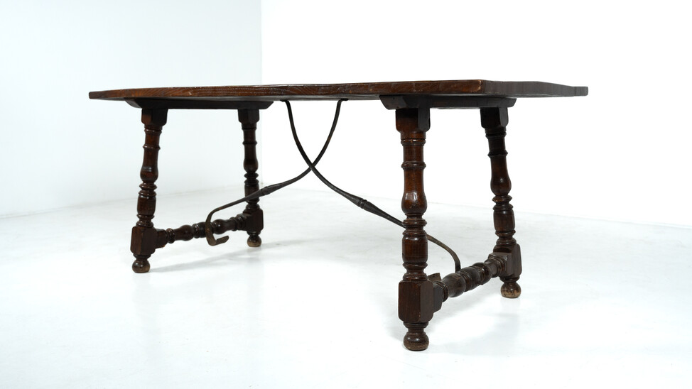 Spanish Wooden Dining Table
