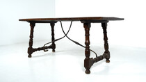  Spanish Wooden Dining Table 