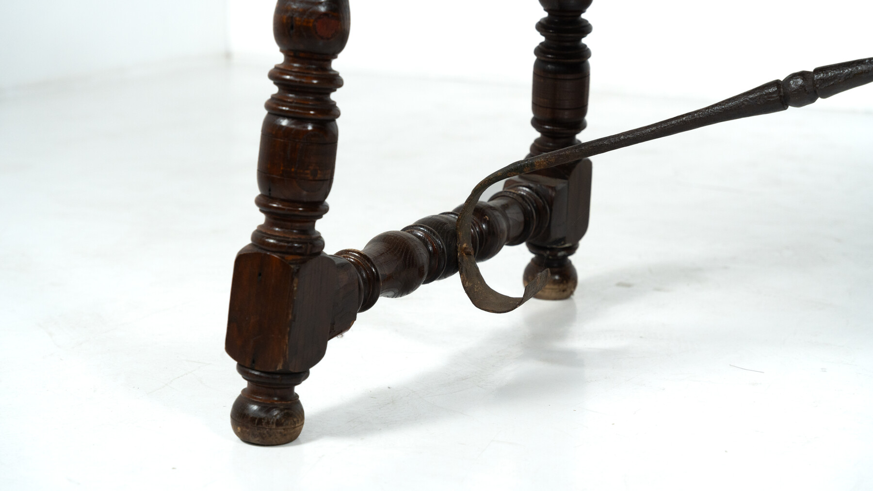  Spanish Wooden Dining Table 