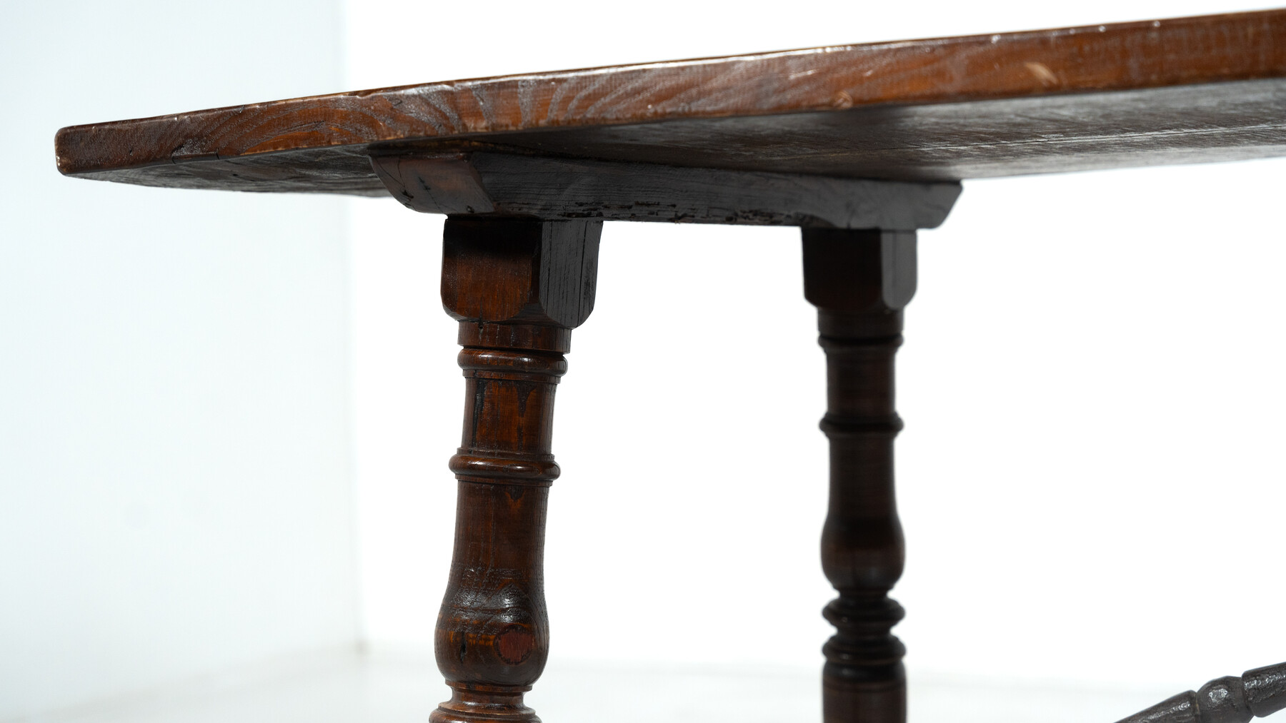  Spanish Wooden Dining Table 