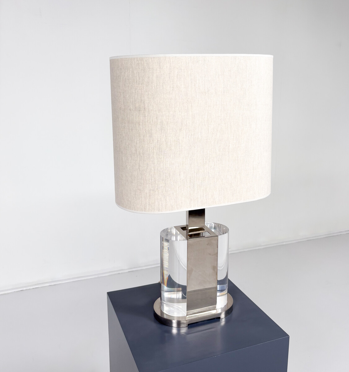 Table Lamp Bauletto by Gabriela Crespi, Italy, 1973 - Signed