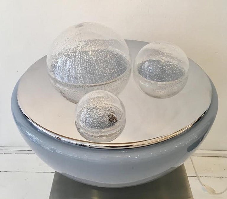 Table Lamp by Carlo Nason for Mazzega, Italy, circa 1960