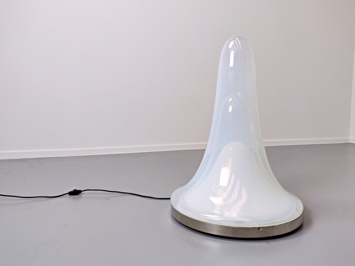 Table Lamp In Murano Glass By Carlo Nason For Mazzega- Italy 1969