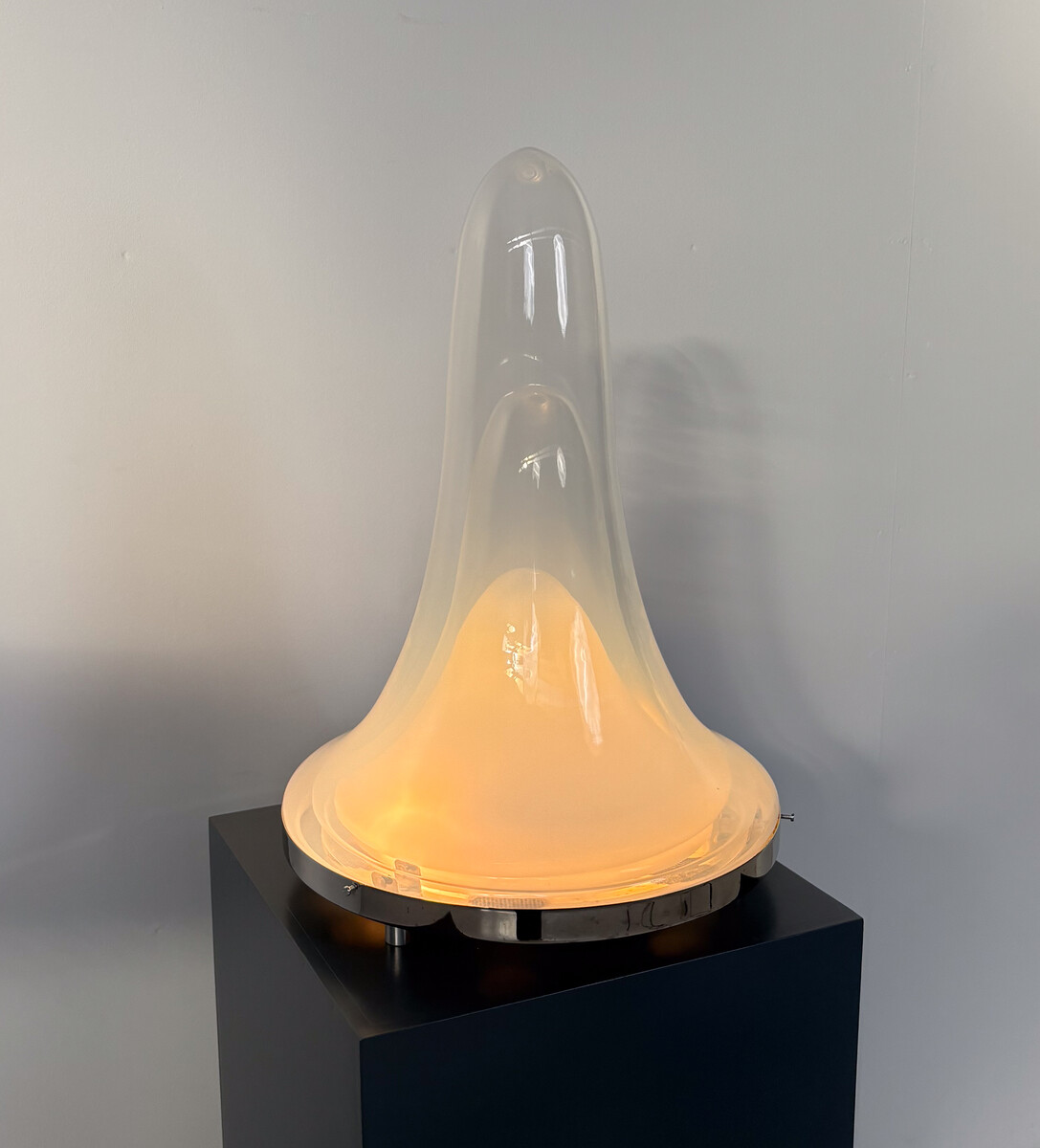 Table Lamp LS 144  By Carlo Nason For Mazzega,  Italy 1969