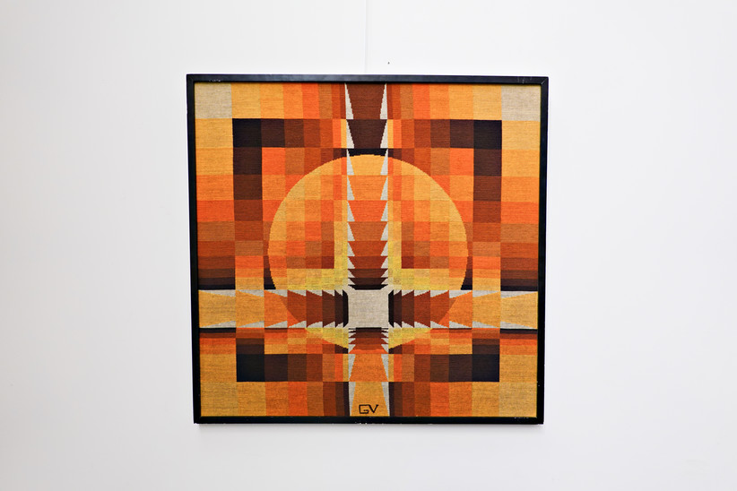 Tapestry by Georges Vaxelaire, Belgium, 1970s
