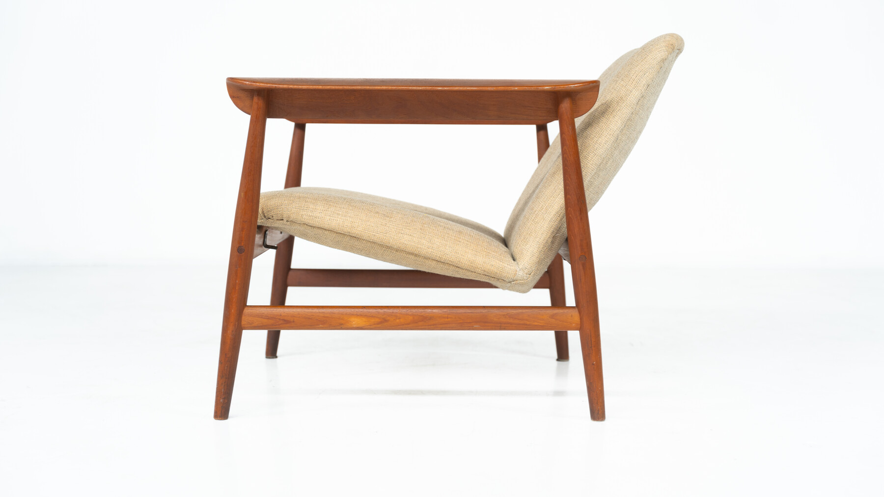 Teak Lounge Chair Mod. BO-118 by Finn Juhl for Bovirke, 1950s
