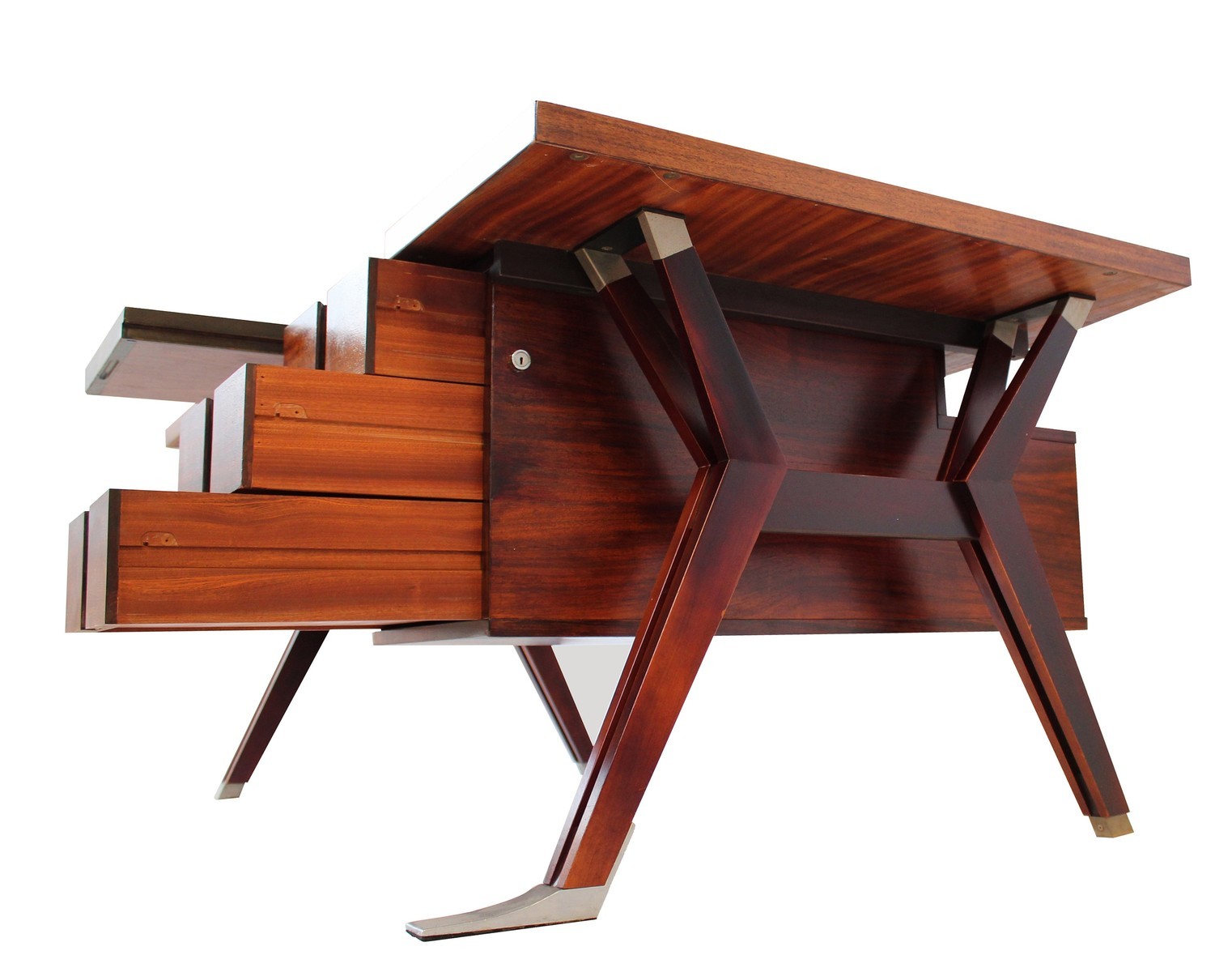 Terni Executive Desk By Ico Parisi For Mim 1958 Furniture Watteeu