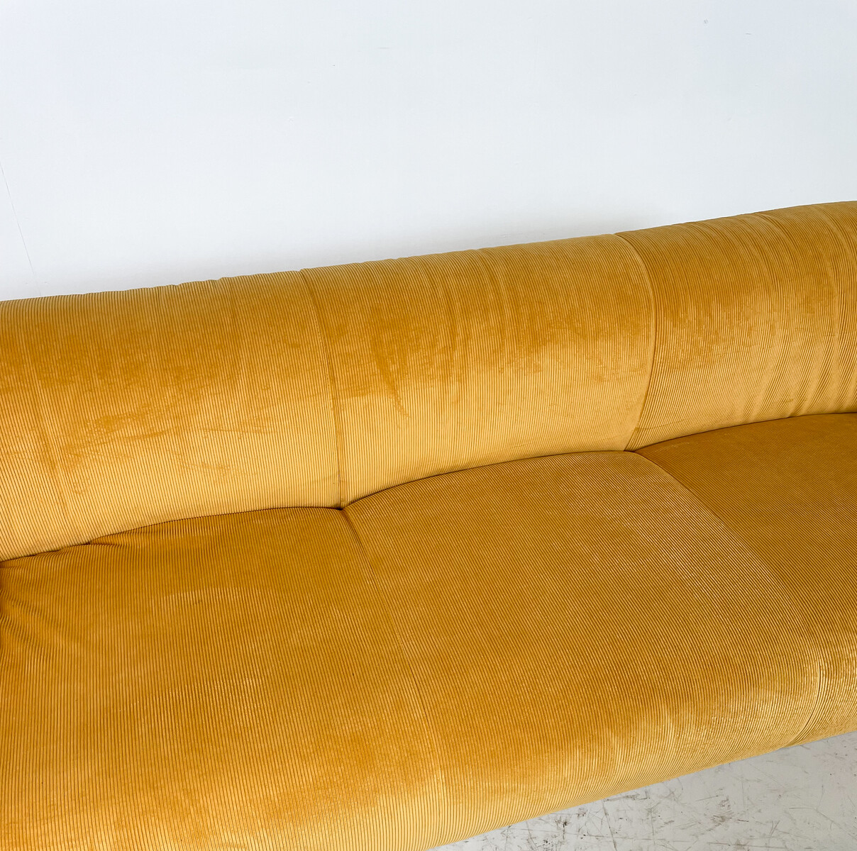 Three-Seater Sesann Sofa by Gianfranco Frattini for Cassina, Italy, 1970s