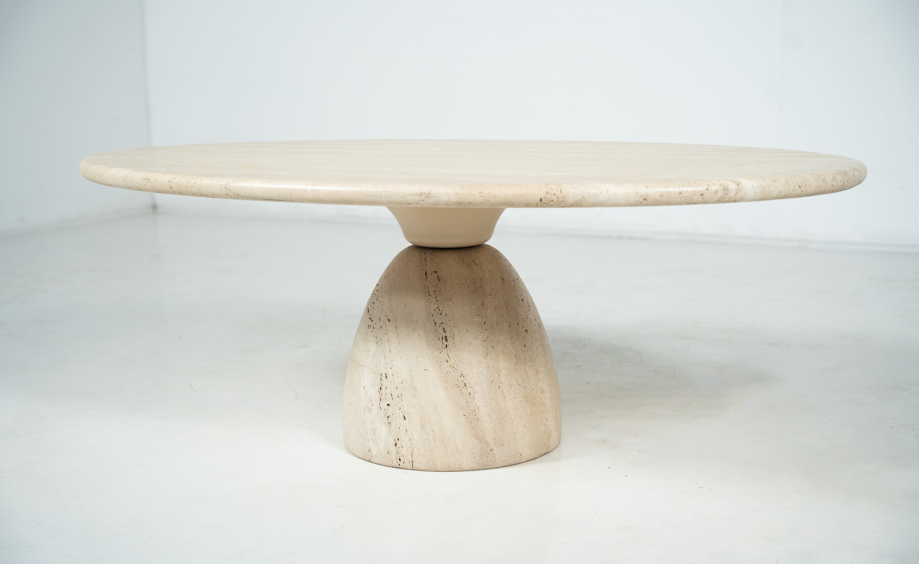 Travertine Coffee Table by Peter Draenert, 1970s