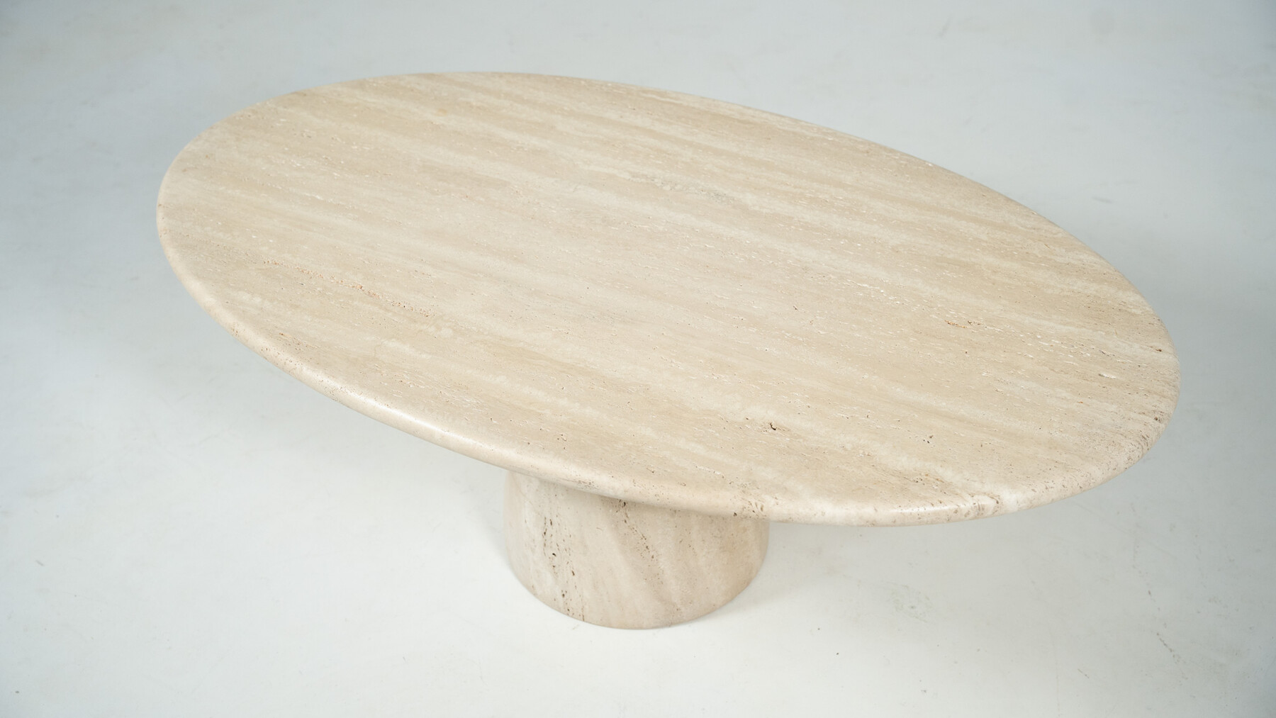 Travertine Coffee Table by Peter Draenert, 1970s
