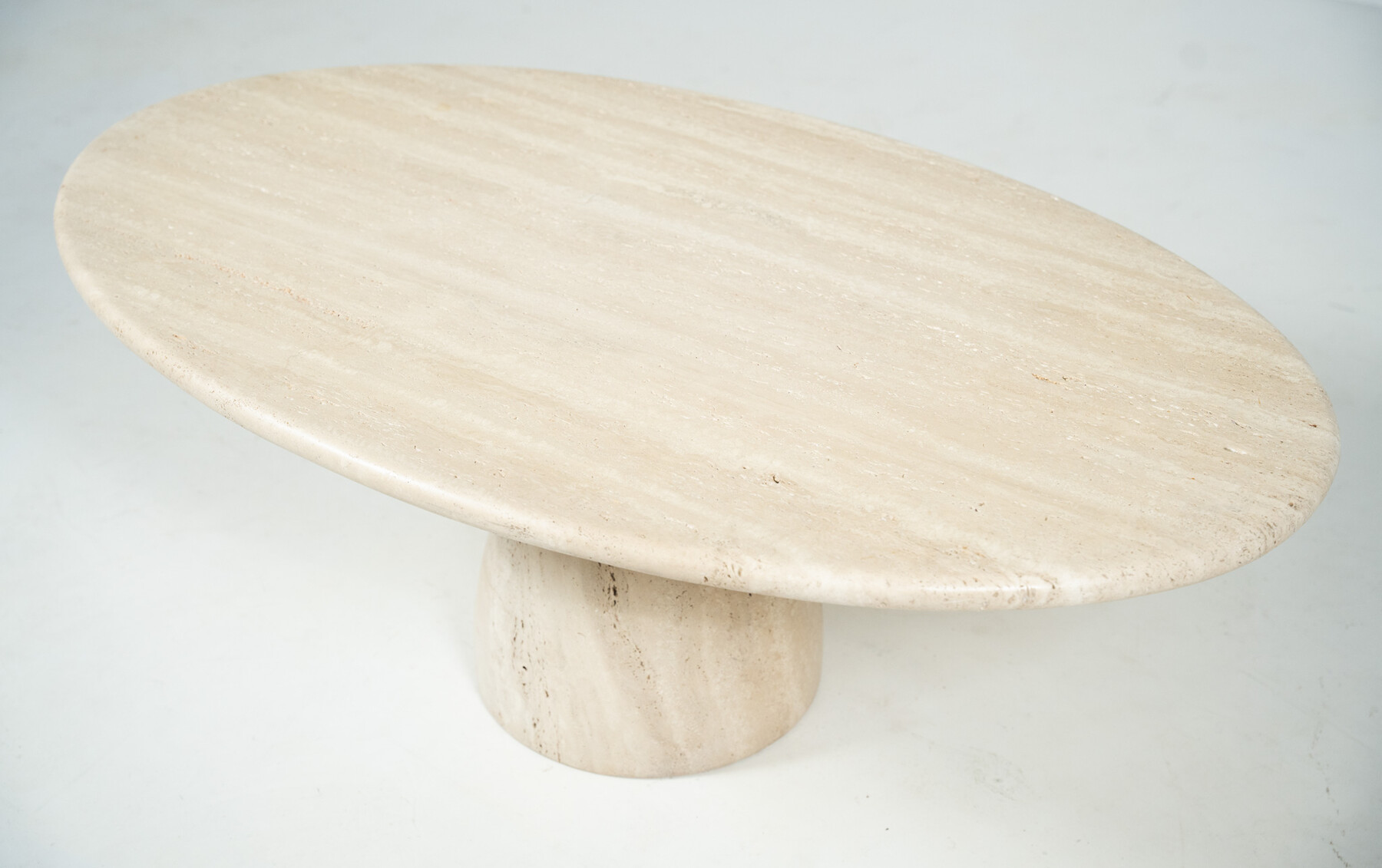 Travertine Coffee Table by Peter Draenert, 1970s