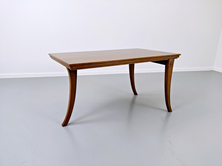 Tripod Coffee Table by T.H. Robsjohn-Gibbings for Saridis