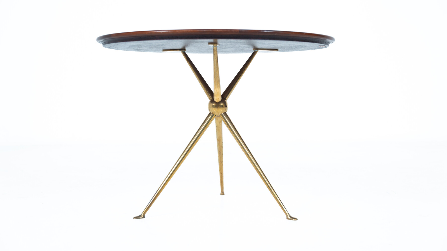 Tripod Sid e Table by Osvaldo Borsani for Arredamenti Borsani, Italy,1950s
