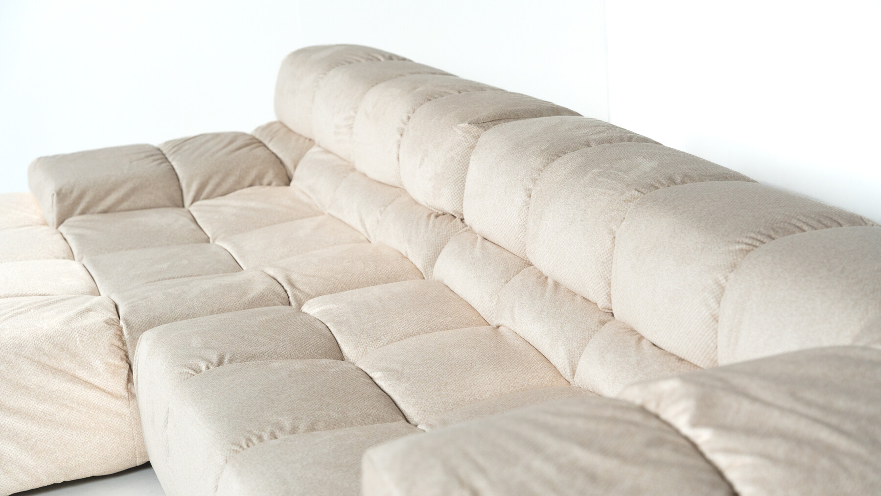 Tufty-Time Sofa by Patricia Urquiola for B & B Italia - New Upholstery