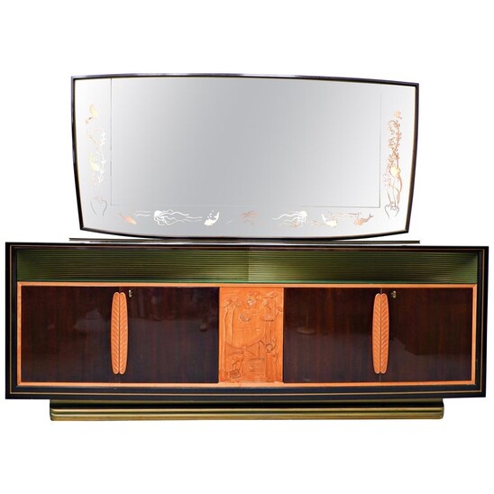 Vittorio Dassi Sideboard, 1950s