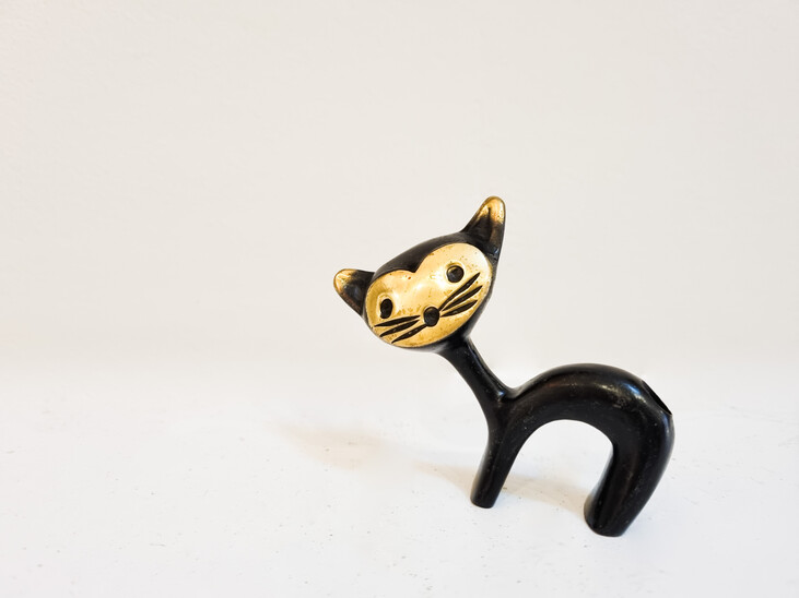 Walter Bosse Cat Sculpture, 1950s