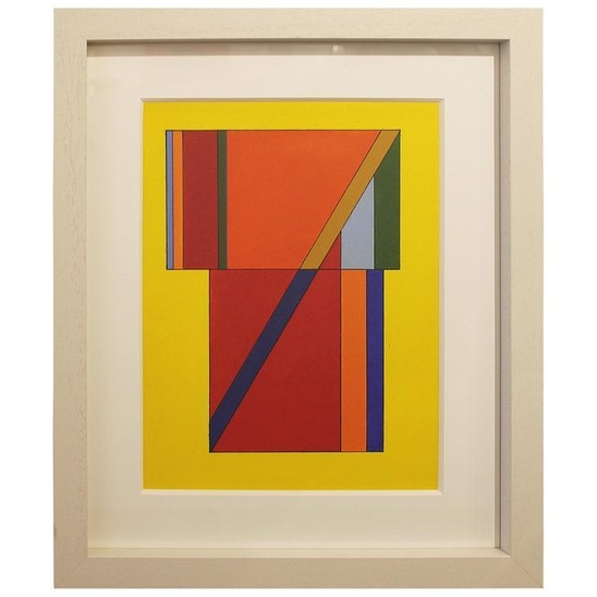 Water painting by Guy Vandenbranden - Belgium 1979