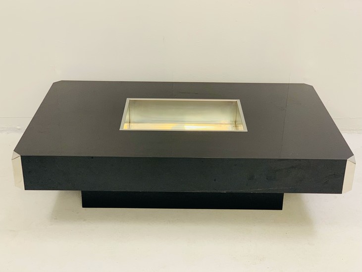 Willy Rizzo Coffee Table, Italy, 1970s