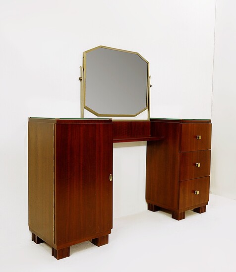 Wooden Art Deco Dressing Table
