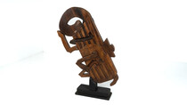 Wooden Sculpture by Luciano Bertolotto, Italy, 1990s