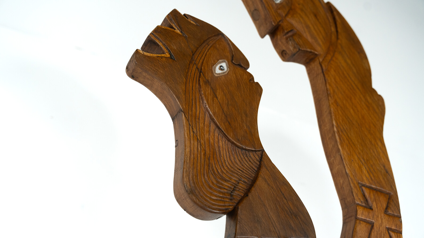 Wooden Sculpture by Luciano Bertolotto, Italy, 1990s