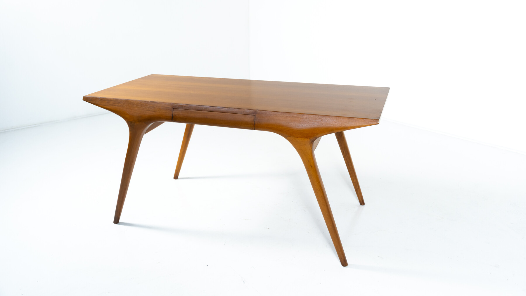 Writing Desk by Carlo de Carli,Walnut,1950s